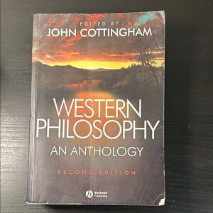 Western Philosophy Anthology Book